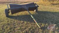 8' metal swath roller