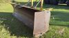 9' Degelman front mount blade - 3
