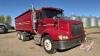 2001 International 9200 tandem axle grain truck, 924,150 kms showing, **SAFETIED**VIN#2HSCEAHR71C018956, OWNER: Allan J Meadows & Garth D Meadows, SELLER: FRASER AUCTION LTD___________________________________________*TOD* - 3