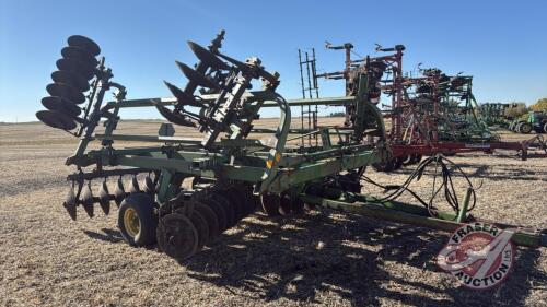 John Deere 235 tandem disc s/n 014468A