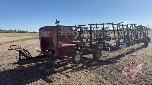 Herman hyd harrows with Valmar 2055 granular applicator