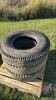10.00-20 truck tires (1) New and (2) used - 2