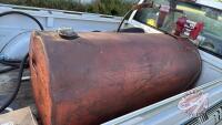 Skid tank with Fill-Rite 15 GPM 12v pump
