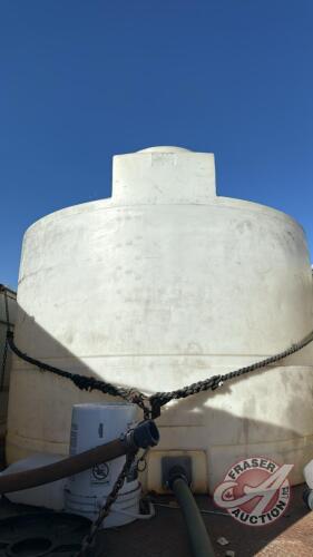 1250gal poly tank (white)