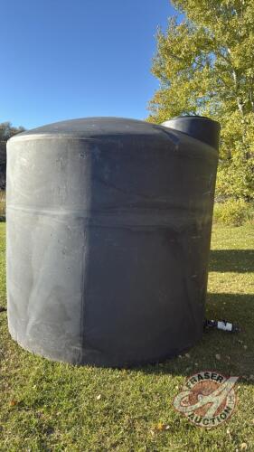 1750gal poly tank (black) Tank A