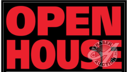 OPEN HOUSE VIEWING OF SALE ITEMS