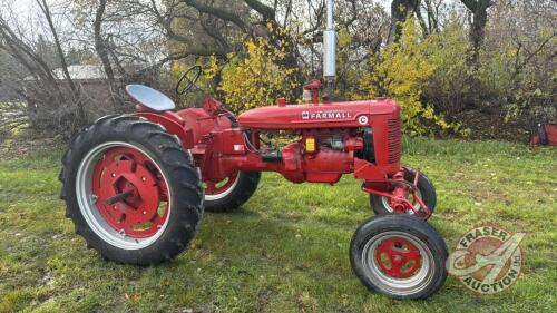 McCormick Farmall C 2WD tractor s/n 37118