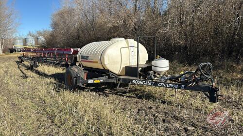 100&rsquo; Bourgault Centurion II PT Sprayer s/n- S1366 ***TANK HAS A CRACK***