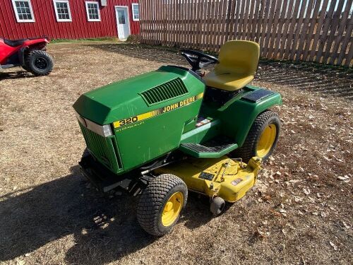 *JD 320 lawn tractor w/48"