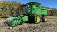 John Deere S790 4WD Combine, s/n- 805124