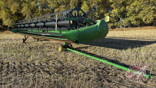 35&rsquo; John Deere 635D HydraFloat Draper header sn-730414 s/n- 730414