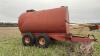 3100 US gal tandem axle slurry tank s/n 306 - 5