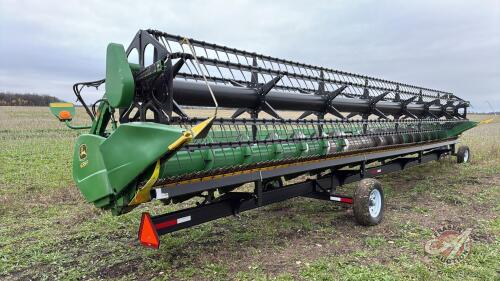 35&rsquo; John Deere 635F flex header s/n 745420