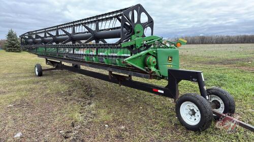 30&rsquo; 2000 John Deere 930R straight cut header s/n R686850