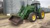 John Deere 7810 MWFD tractor with JD 840 SL loader s/n 005095 - 7