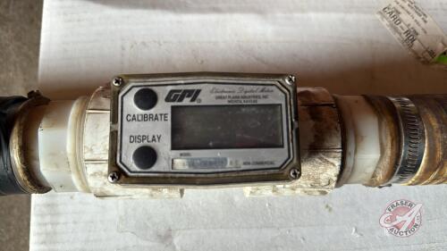 GPI Digital Inline flow meter
