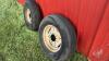 Used 7.60-15SL imp tire on rim - 4