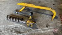 Danuser 3pt post hole auger