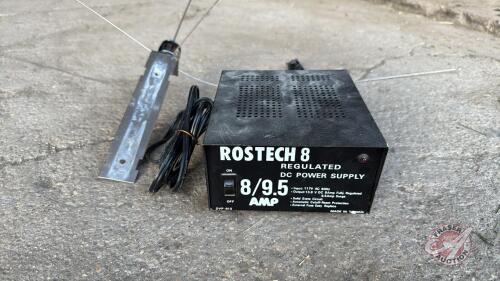 Rostech 8 DC power supply base station