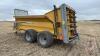 Tube-Line Nitro 575 RS tandem axle vertical beater manure spreader s/n 22NRS390 - 20