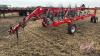 14-wheel MF 3986 hydraulic V rake s/n AGCM39860G2216005