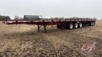 1996 Doepker highboy flat deck super-B trailers, VIN# 2DEHBFZ33T1010087 (Lead), VIN# 2DEHBFA21T1010088 (Pup) **SAFTIED**, OWNER: GEORGE ROELS FARMS LTD, SELLER: FRASER AUCTION _________________________________________*TOD* *SAFTIED*