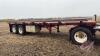 1996 Doepker highboy flat deck super-B trailers, VIN# 2DEHBFZ33T1010087 (Lead), VIN# 2DEHBFA21T1010088 (Pup) **SAFTIED**, OWNER: GEORGE ROELS FARMS LTD, SELLER: FRASER AUCTION _________________________________________*TOD* *SAFTIED* - 10