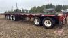 1996 Doepker highboy flat deck super-B trailers, VIN# 2DEHBFZ33T1010087 (Lead), VIN# 2DEHBFA21T1010088 (Pup) **SAFTIED**, OWNER: GEORGE ROELS FARMS LTD, SELLER: FRASER AUCTION _________________________________________*TOD* *SAFTIED* - 18