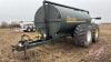 5000 gal Husky tandem axle liquid manure wagon s/n SE001516