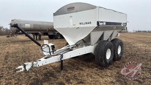 Willmar super 800 tandem axle fertilizer spreader s/n AG3WS8000FV001173