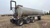 1980 Hutchinson triple axle aluminum tanker trailer, VIN# 807407S, OWNER: GEORGE ROELS FARMS LTD, SELLER: FRASER AUCTION__________________________________________*TOD* - 3