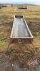 10&rsquo; metal feed trough (unit E)