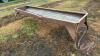 10&rsquo; metal feed trough (unit E) - 5