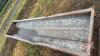 10&rsquo; metal feed trough (unit E) - 6