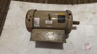 Baldor 10 hp 1ph electric motor (A)
