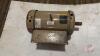 Baldor 10 hp 1ph electric motor (A)