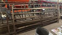 Galvanized gate various lengths (X)
