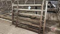 Galvanized gate various lengths (V)