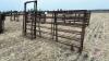 12&rsquo; 6 bar 1&rdquo; panel w/ 3&rsquo; walk through gate (E) - 2