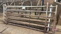Galvanized gates various lengths (S)