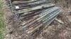 Used 2&rdquo;-3&rdquo; x 6&rsquo; fence post - 2