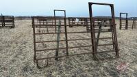 10&rsquo; 6 bar 1&rdquo; panel w/ 3&rsquo; walk through gate (F)