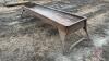 10&rsquo; metal feed trough (G) - 2