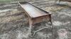 10&rsquo; metal feed trough (G) - 5