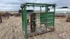 Hoof trimming chute w/ auto catch head gate - 3