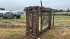 Squeeze chute with auto catch headgate - 2