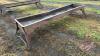 10&rsquo; metal feed trough (unit D) - 4