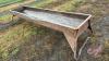 10&rsquo; metal feed trough (unit D) - 6