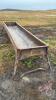 10&rsquo; metal feed trough (unit C)