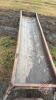 10&rsquo; metal feed trough (unit C) - 2